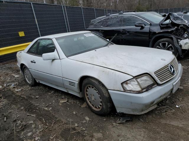 WDBFA61E0MF018343 - 1991 MERCEDES-BENZ 300 SL WHITE photo 4