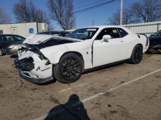 2C3CDZFJ1NH128244 - 2022 DODGE CHALLENGER R/T SCAT PACK WHITE photo 1