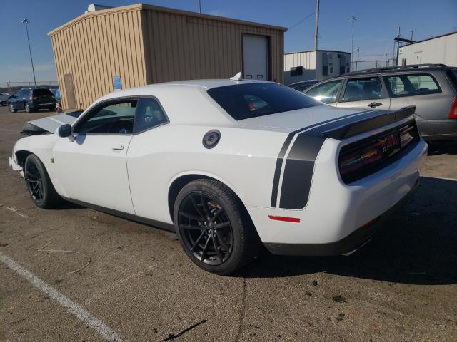 2C3CDZFJ1NH128244 - 2022 DODGE CHALLENGER R/T SCAT PACK WHITE photo 2