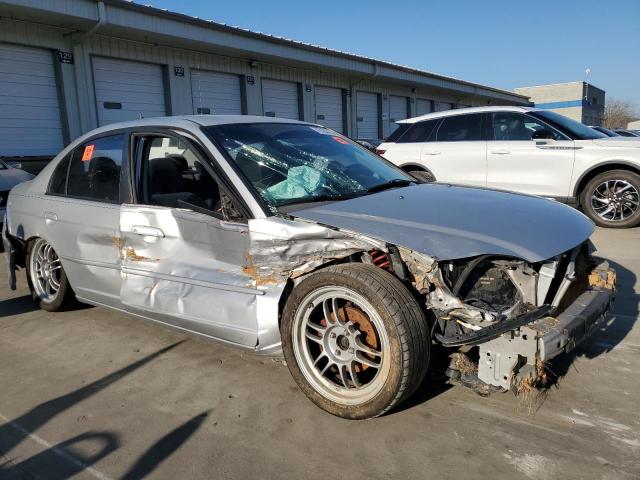 2HGES15565H564203 - 2005 HONDA CIVIC LX SILVER photo 4