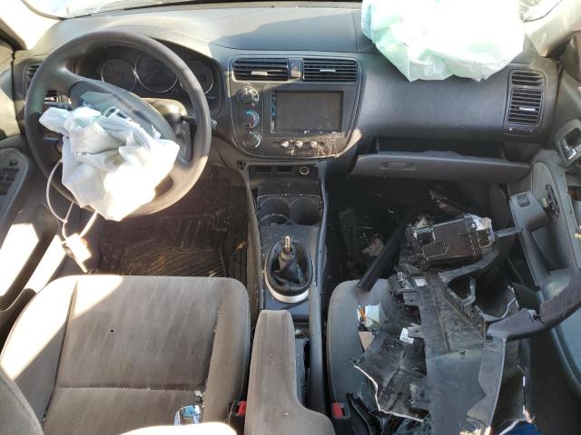 2HGES15565H564203 - 2005 HONDA CIVIC LX SILVER photo 8