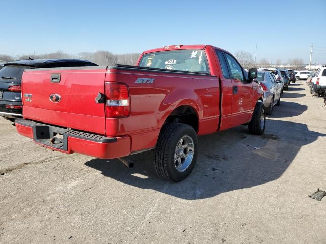 1FTRF12245NB68311 - 2005 FORD F150 RED photo 3