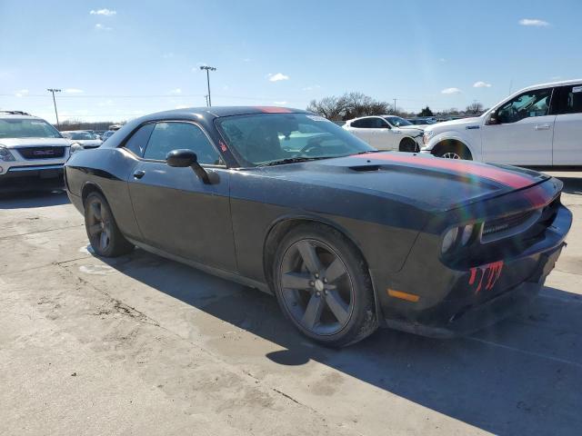 2C3CDYAG1DH554035 - 2013 DODGE CHALLENGER SXT BLACK photo 4