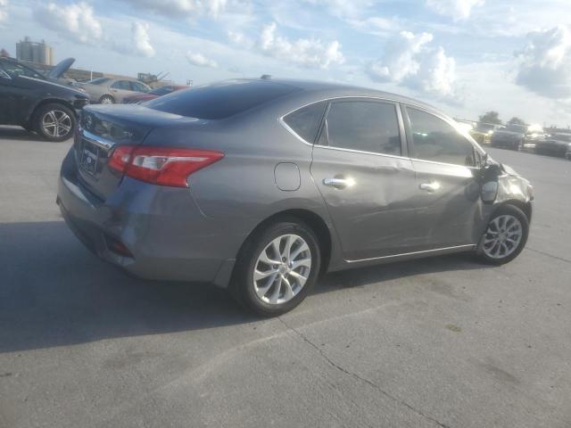 3N1AB7APXKY326287 - 2019 NISSAN SENTRA S GRAY photo 3