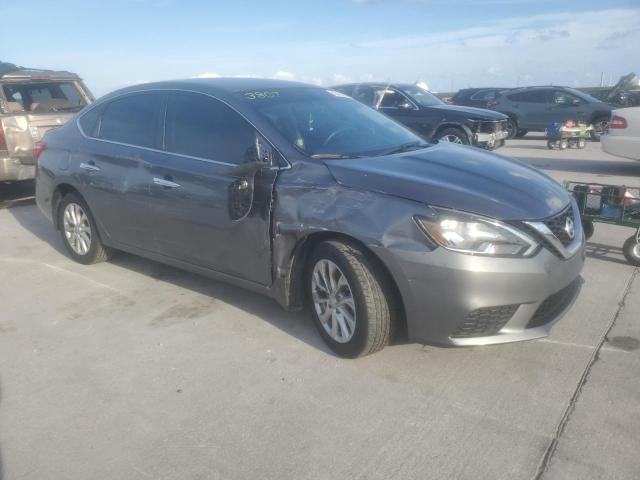 3N1AB7APXKY326287 - 2019 NISSAN SENTRA S GRAY photo 4