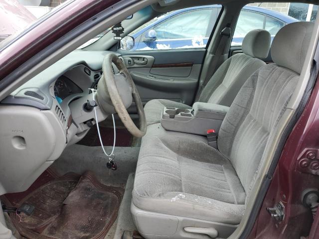 2G1WF52E239293191 - 2003 CHEVROLET IMPALA MAROON photo 7