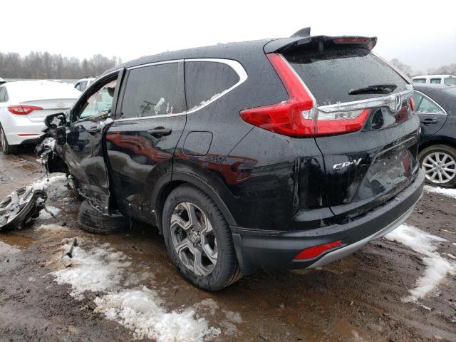 2HKRW2H52JH616711 - 2018 HONDA CR-V EX BLACK photo 2