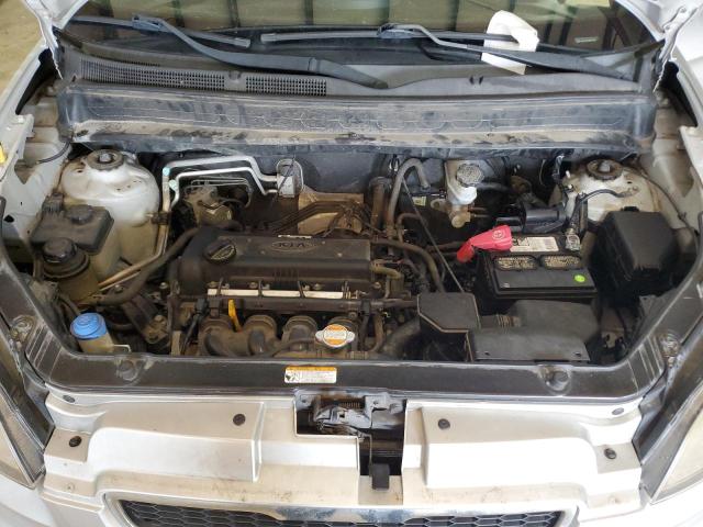 KNDJT2A12B7322521 - 2011 KIA SOUL SILVER photo 11