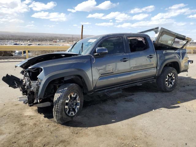 3TMCZ5AN3PM544557 - 2023 TOYOTA TACOMA DOUBLE CAB GRAY photo 1