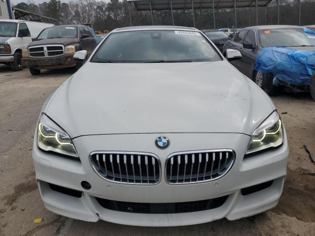 WBA6H5C57GGJ88120 - 2016 BMW 650 I WHITE photo 5