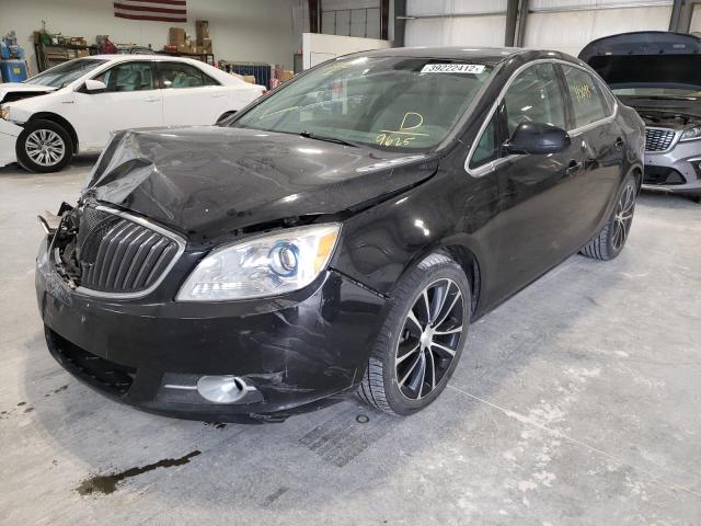 1G4PR5SK2H4109625 - 2017 BUICK VERANO SPORT TOURING BLACK photo 2