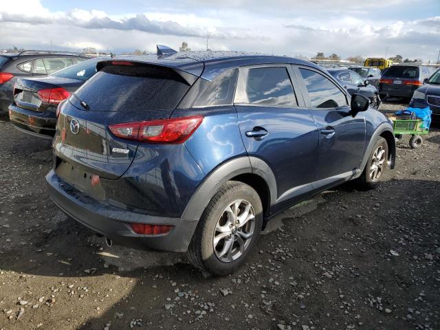 JM1DKDB76K0427750 - 2019 MAZDA CX-3 SPORT BLUE photo 3