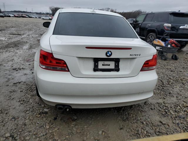 WBAUP7C57DVP24626 - 2013 BMW 128 I WHITE photo 6