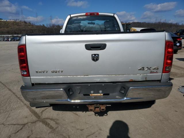 3D7KS26D35G731958 - 2005 DODGE RAM 2500 ST SILVER photo 6