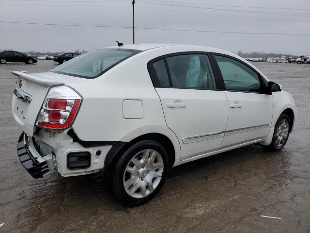 3N1AB6AP8CL734120 - 2012 NISSAN SENTRA 2.0 WHITE photo 3