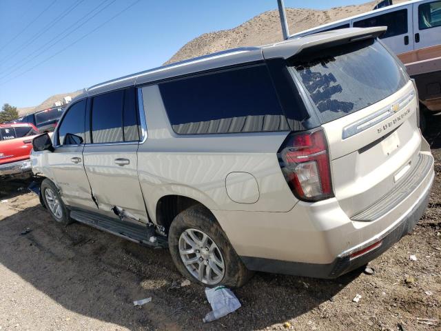 1GNSKCKD8NR224311 - 2022 CHEVROLET SUBURBAN K1500 LT TAN photo 2