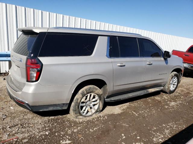 1GNSKCKD8NR224311 - 2022 CHEVROLET SUBURBAN K1500 LT TAN photo 3