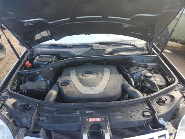 4JGBB8GB7BA677614 - 2011 MERCEDES-BENZ ML 350 4MATIC GRAY photo 12