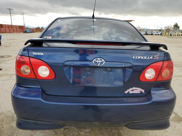 1NXBR32E98Z033524 - 2008 TOYOTA COROLLA CE BLUE photo 6