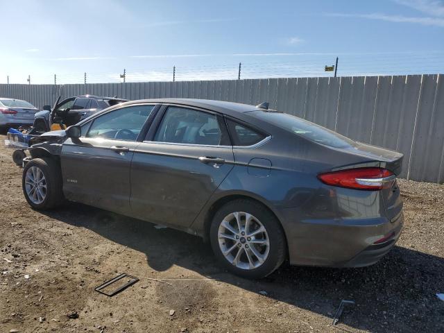 3FA6P0LU9KR265416 - 2019 FORD FUSION SE CHARCOAL photo 2