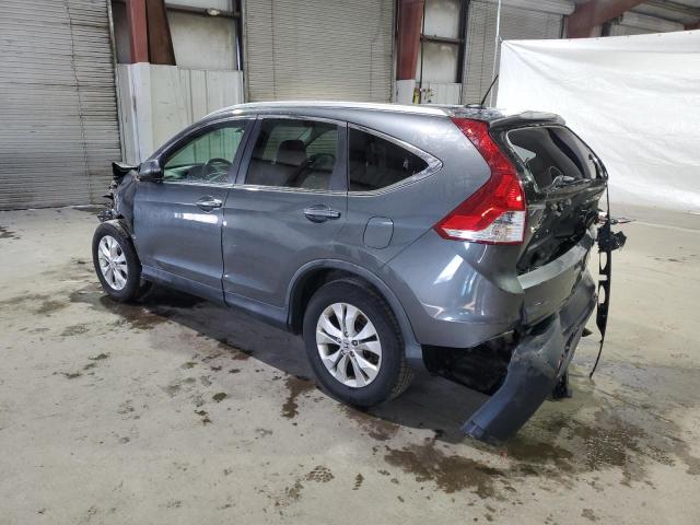 5J6RM4H71DL026755 - 2013 HONDA CR-V EXL GRAY photo 2