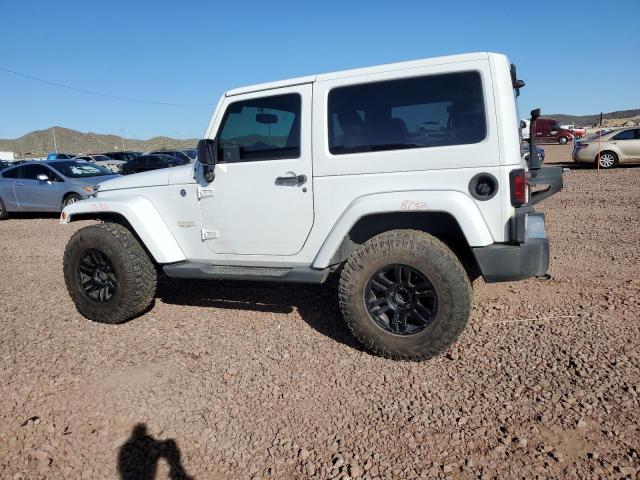 1C4AJWBGXFL592111 - 2015 JEEP WRANGLER SAHARA WHITE photo 2