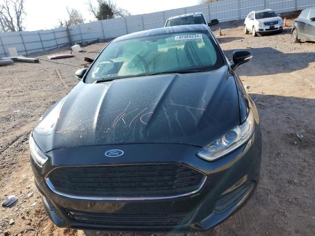 3FA6P0H72ER240803 - 2014 FORD FUSION SE BLACK photo 5