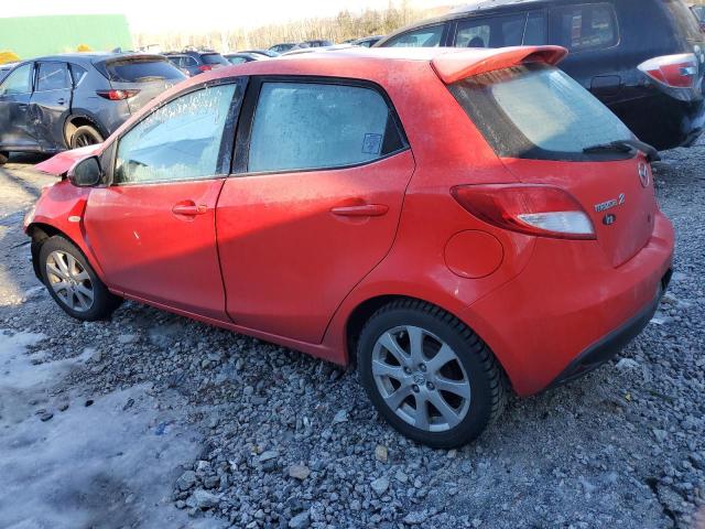 JM1DE1HZ2B0122874 - 2011 MAZDA MAZDA2 RED photo 2