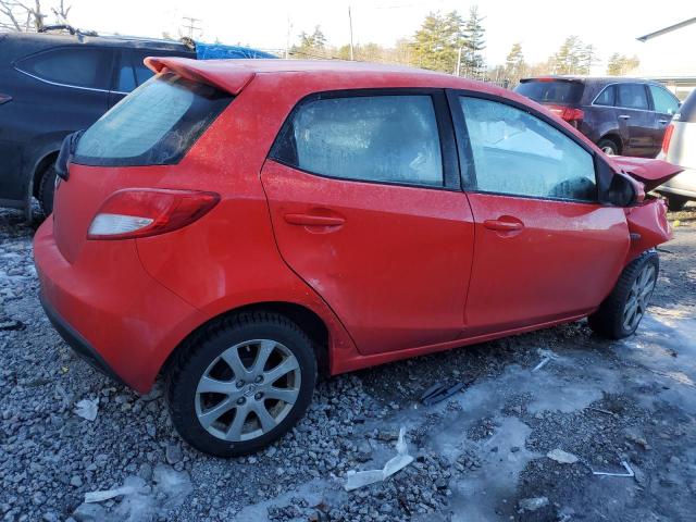 JM1DE1HZ2B0122874 - 2011 MAZDA MAZDA2 RED photo 3