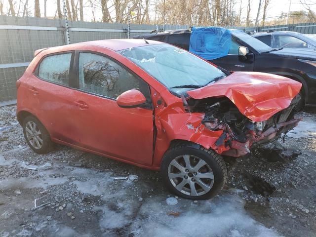 JM1DE1HZ2B0122874 - 2011 MAZDA MAZDA2 RED photo 4