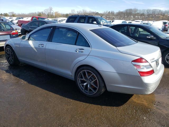 WDDNG86X08A178071 - 2008 MERCEDES-BENZ S 550 4MATIC SILVER photo 2