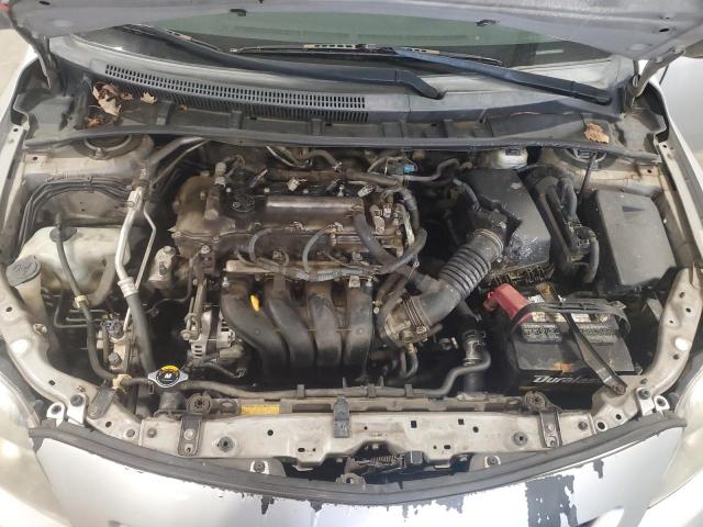 1NXBU40E69Z073617 - 2009 TOYOTA COROLLA BASE 银色 照片 11