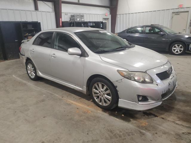 1NXBU40E69Z073617 - 2009 TOYOTA COROLLA BASE 银色 照片 4