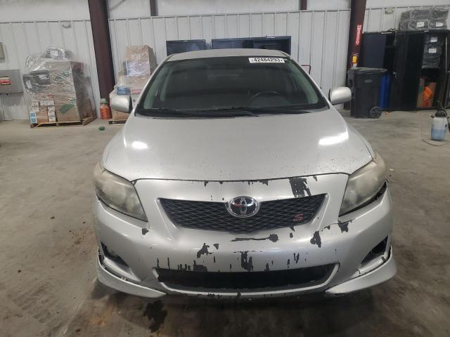 1NXBU40E69Z073617 - 2009 TOYOTA COROLLA BASE SILVER photo 5