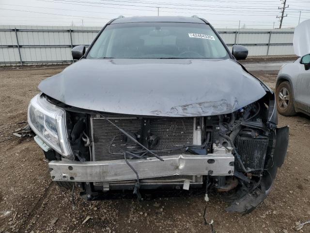 5N1AR2MM3FC625739 - 2015 NISSAN PATHFINDER S GRAY photo 5