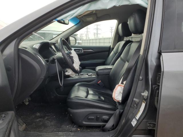 5N1AR2MM3FC625739 - 2015 NISSAN PATHFINDER S GRAY photo 7