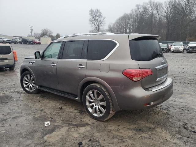 JN8AZ2NC8D9350040 - 2013 INFINITI QX56 BROWN photo 2