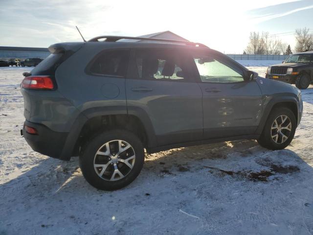 1C4PJMBS5FW538426 - 2015 JEEP CHEROKEE TRAILHAWK GRAY photo 3