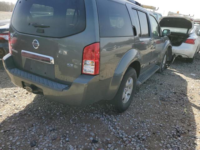 5N1AR18U36C640715 - 2006 NISSAN PATHFINDER LE ნაცრისფერი ფოტო 3