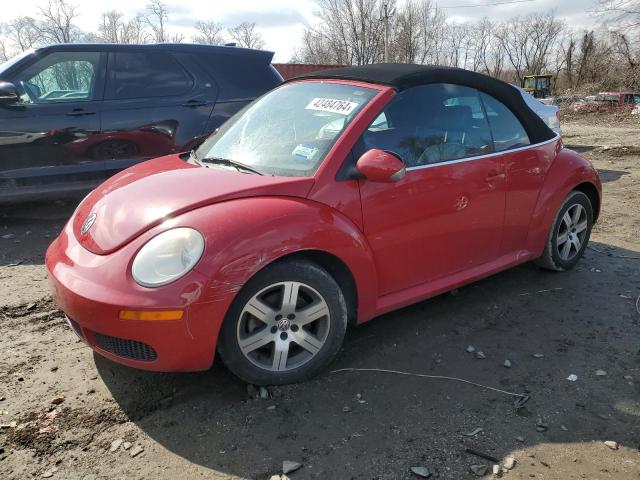 3VWRF31Y26M313405 - 2006 VOLKSWAGEN NEW BEETLE CONVERTIBLE OPTION PACKAGE 1 RED photo 1