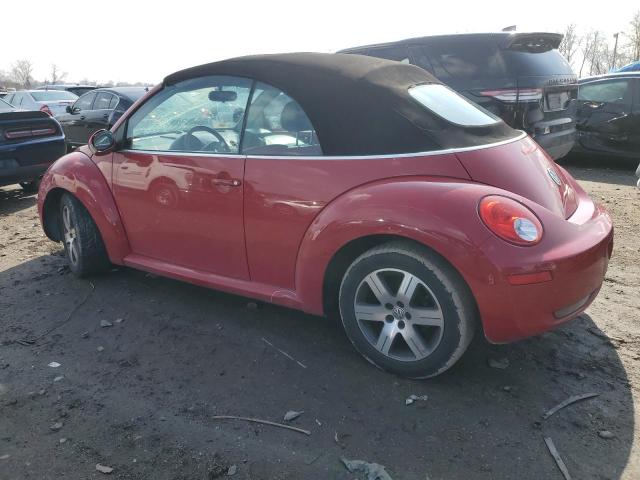 3VWRF31Y26M313405 - 2006 VOLKSWAGEN NEW BEETLE CONVERTIBLE OPTION PACKAGE 1 RED photo 2