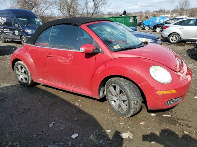 3VWRF31Y26M313405 - 2006 VOLKSWAGEN NEW BEETLE CONVERTIBLE OPTION PACKAGE 1 RED photo 4