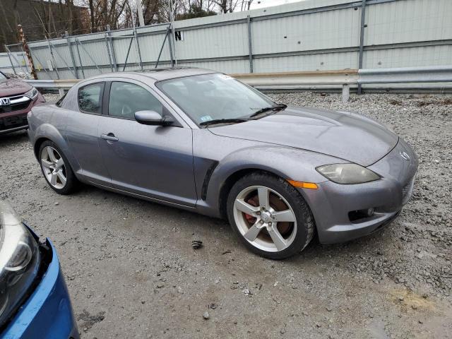 JM1FE173650157198 - 2005 MAZDA RX8 GRAY photo 4