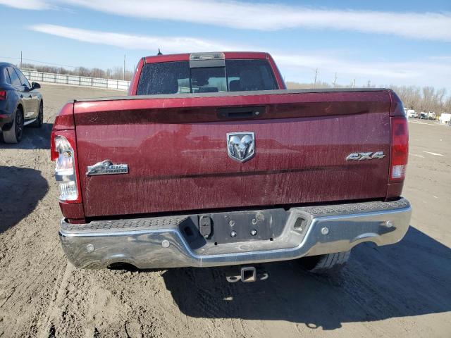 1C6RR7TT0GS289611 - 2016 RAM 1500 SLT BURGUNDY photo 6