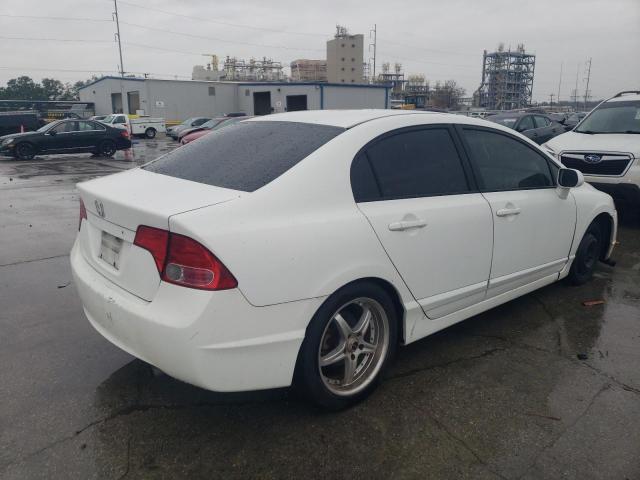 1HGFA168X7L064924 - 2007 HONDA CIVIC EX WHITE photo 3