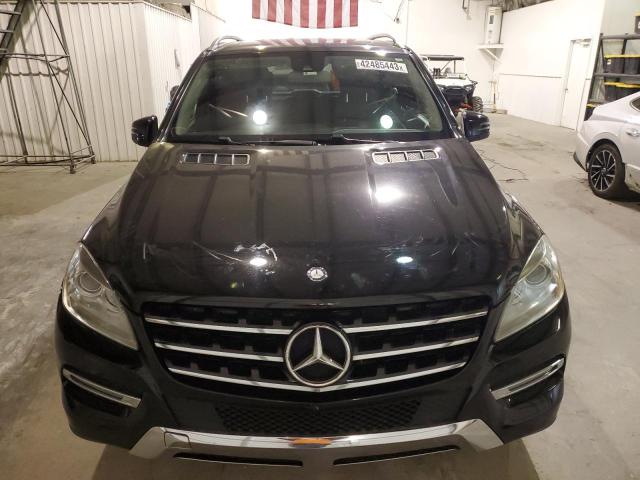 4JGDA5HB7FA588849 - 2015 MERCEDES-BENZ ML 350 4MATIC BLACK photo 5