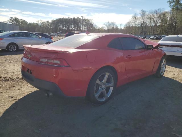 2G1FD1E39F9308315 - 2015 CHEVROLET CAMARO LT RED photo 3