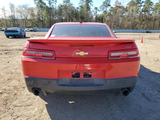 2G1FD1E39F9308315 - 2015 CHEVROLET CAMARO LT RED photo 6