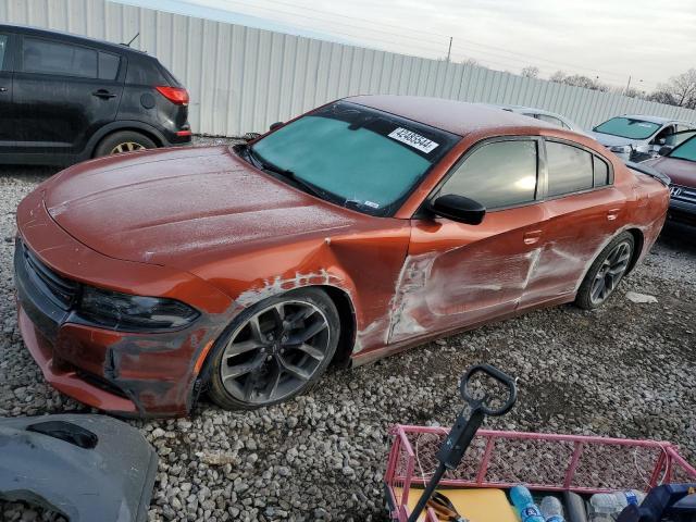 2C3CDXBG0MH515705 - 2021 DODGE CHARGER SXT ORANGE photo 1