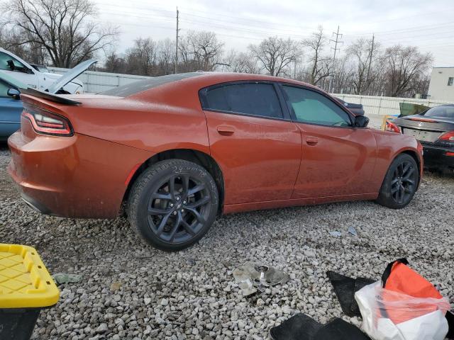 2C3CDXBG0MH515705 - 2021 DODGE CHARGER SXT ORANGE photo 3